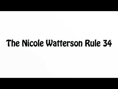 Learn How To Pronounce The Nicole Watterson Rule 34