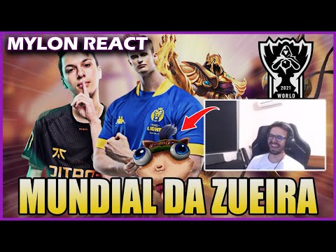 MYLON REACT BRONZIOCRE | JOGADA MAIS GENIAL DO MUNDIAL E OS REIS DO INSEC - MUNDIAL DA ZUEIRA