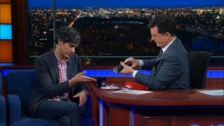 Stephen Tries To Get A Good Review From Yelp's CEO
