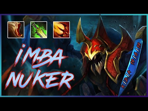 Roaming Nyx Assassin SHOTGUN + Burst Dagon Build Dota 2