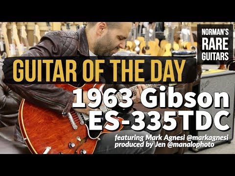 Guitar of the Day: 1963 Gibson ES-335TDC | Norman's Rare Guitars