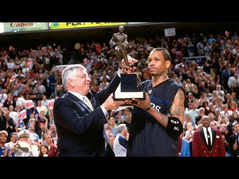 2001 NBA East Semifinal Game 5 Toronto Raptors at Philadelphia 76ers, May 16, 2001, Iverson MVP Game
