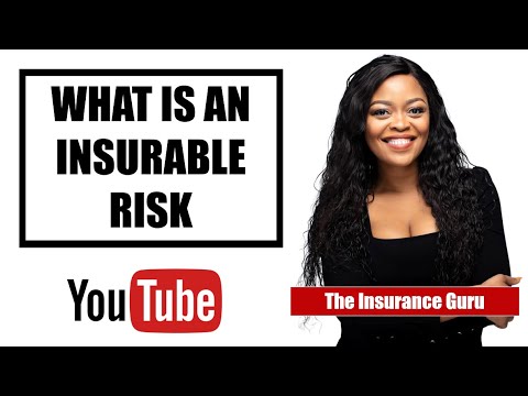 Insurance brief lesson on Insurable Risk - Different Types of Risks