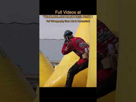 Shootin and movin! Pro Paintball.