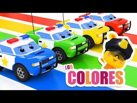 ¡NUEVO! Aprende los colores con Titounis | Coches de Policía