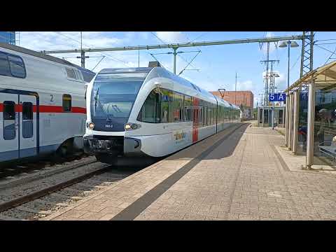 thurbo Die Regionalbahn ( Stadler GTW ) am Bahnhof Singen Hohentwiel am 06.05.2023