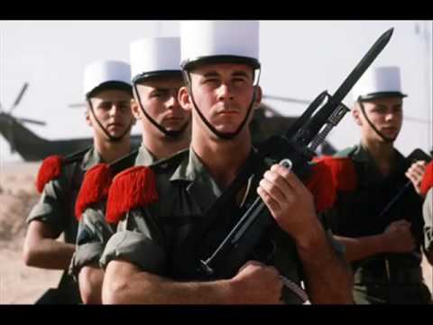 Cravate verte et képi blanc   CHANSONS de la Legion etrangereLieder aus der Fremdenlegion   YouTube