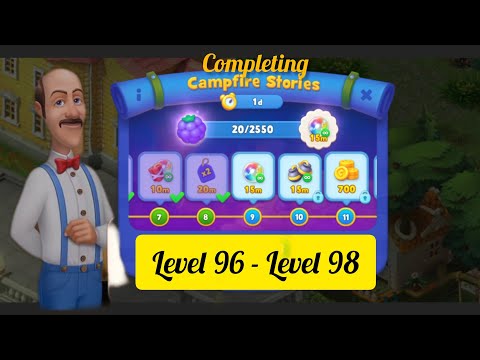 Gardenscapes - All Puzzles - Gameplay PART - 20