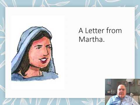 NT Lesson #28 Jesus Visits Mary and Martha Luke 10 38 42 video