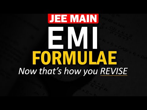 Electromagnetic Induction  | Formulae and Concept REVISION in 30 min | JEE Physics by Mohit Sir