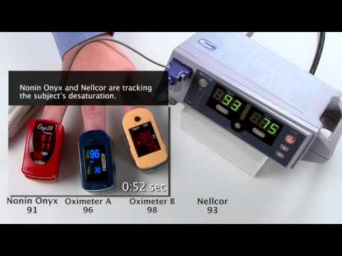 Tabletop pulse oximeter with finger pulse oximeter