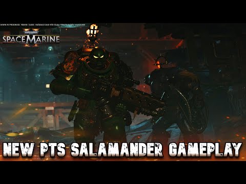 NEW Salamander Tactical Champion for SM2 Publics Test Server!!  - Warhammer 40K: Space Marine 2