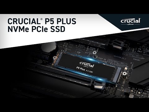 Metal Crucial SSD P5 Plus NVMe M.2 (500GB, 1TB & 2TB) at ₹ 4500