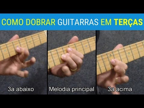 Learn how to DOUBLE GUITAR SOLOS in thirds, easily #guitarlesson #guitarcourse