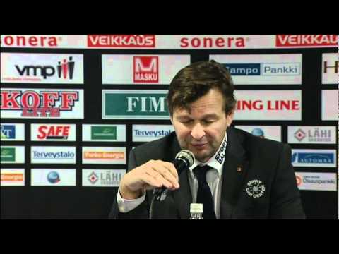 29.11.2010 TPS - HPK: Lehdistötilaisuus