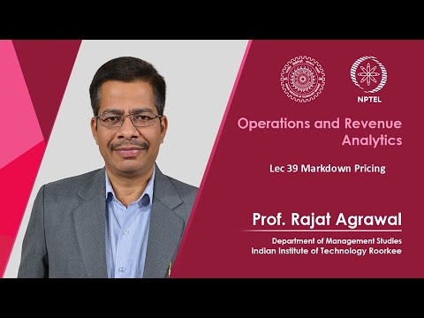 Lecture 15 Newsvendor problem Optimal Stocking Quantity in a Single Period