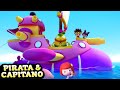 Pirata And Capitano The White Area Sea Monsters For Kid
