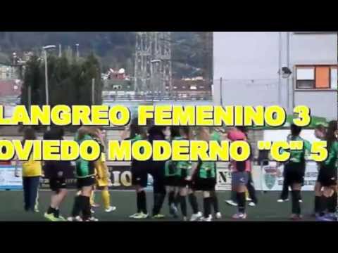 Langreo Femeníno 3 / Oviedo Moderno CF "C" 5 (Resumen últimos 10 min.)