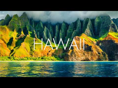Beautiful Relaxing Hymns, Peaceful piano Music, "Beautiful Hawaii" in 4k by Tim Janis