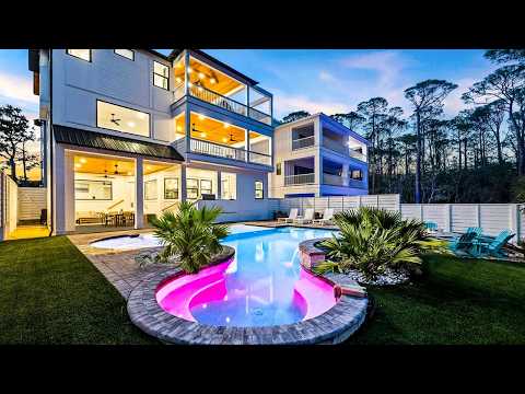 $4.79M Seagrove Beach Florida House Tour - Rare Beachside Home Near Santa Clara Access