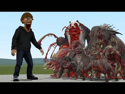 NEW SCP 67 VS ALL ZOOCHOSSIS UPSATE AND OTHER in Garry's Mod