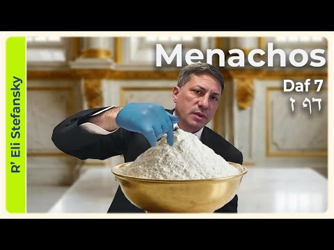 Daf Yomi Menachos Daf 7 by R' Eli Stefansky