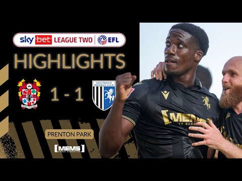 HIGHLIGHTS | TRANMERE ROVERS 1-1 GILLINGHAM