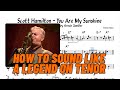 Scott Hamilton - You Are my Sunshine Solo Transcription