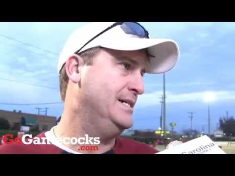 Steve Spurrier Jr. after Dec. 19 Gamecocks practice