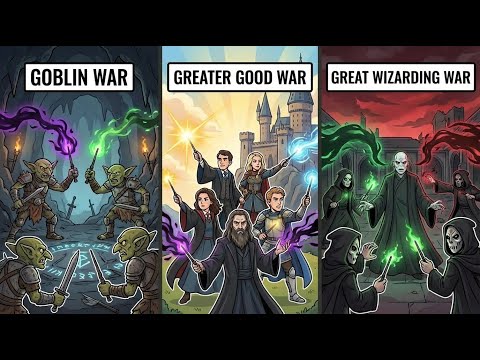 All 8 Wizarding Wars and Their Timeline EXPLAINED