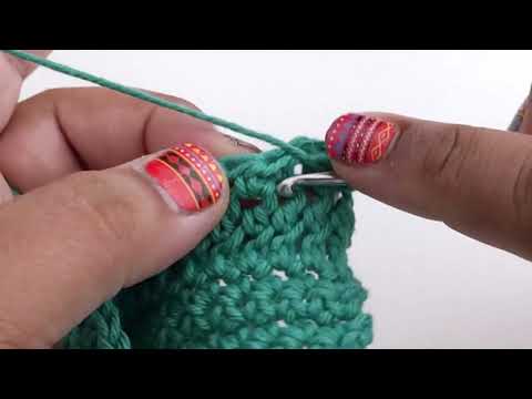 Working into the 3rd Loop of Half Double Crochet