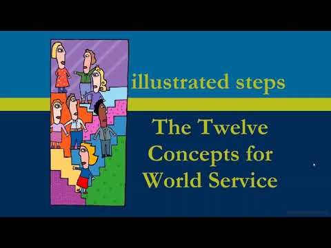 AA Twelve Concepts For World Service Workshop - Illustrated Steps