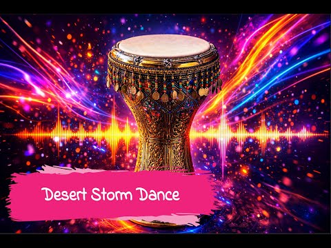 Desert Storm Dance 🥁 Energetic Darbuka Fusion | Middle Eastern EDM Percussion
