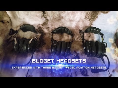 Budget Aviation Headsets