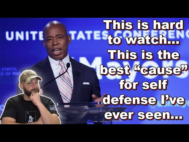 Mayor Adams of NY just posted the best reason for self defense I've ever seen... this is OUR WHY...