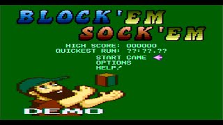 ATARI 5200 += Block'Em Sock'Em fo =+ NEW GAME 2025