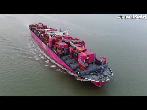 ONE Columba, Shipspotting Terneuzen