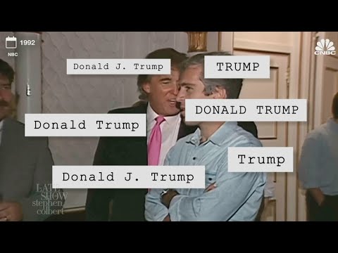 Trump Is All Over The Epstein Files