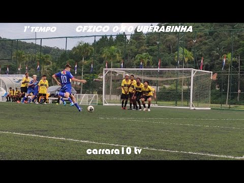 CFZICO X UBERABINHA - CATEGORIA SUB-15 - FUTEBOL 2023 - CENTRO DE FUTEBOL ZICO JUIZ DE FORA