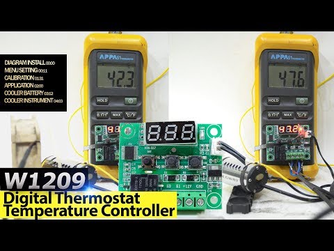 Set Temperature Controller W12097 Cool or Hot