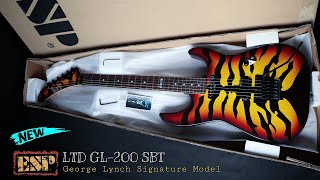 Video thumbnail for UNBOXING! ESP LTD GL-200 SBT (Sunburst Tiger) George Lynch Signature Model by PURR STORE INDONESIA