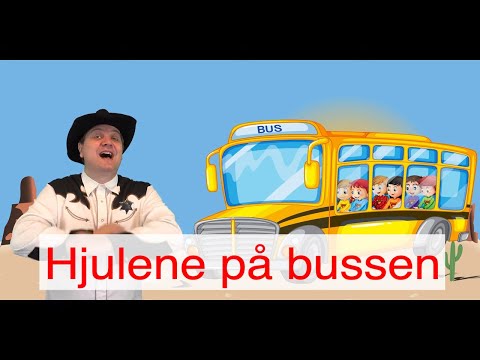 Hjulene på bussen | Børnesang med fagter | Syng med Sherif Haps