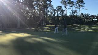 David Rauch UNLV Golf birdie putt par4 h13 sea best Sawgrass 2/3/20