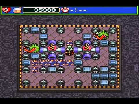 Snes - Super bomberman 5 Walkthrough complete 200%