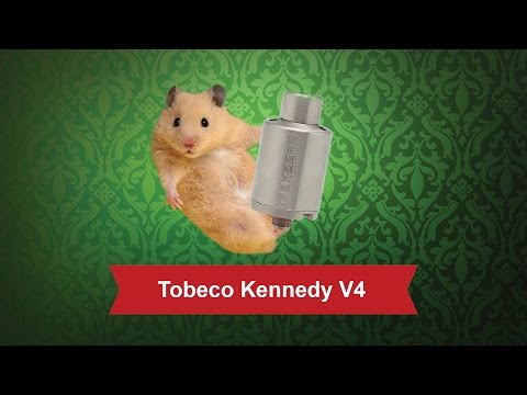 Tobeco Kennedy V4 - обслуживаемый атомайзер для дрипа - видео 1