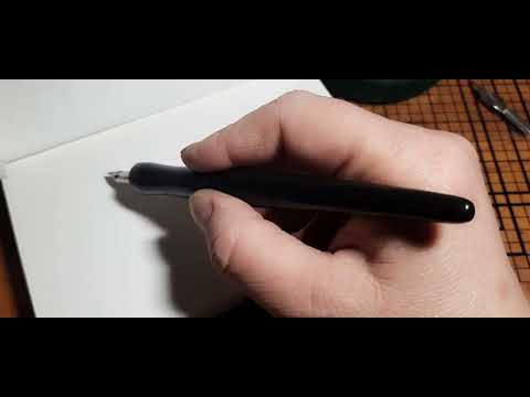 Dip pen and ink review. Master's Touch Hobby Lobby brand. #sketchbook #sketching #hobbylobby