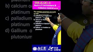 Basics of Environment & Pollution Control | #catalyticconverter #rrbje #cbt2 #generalscience