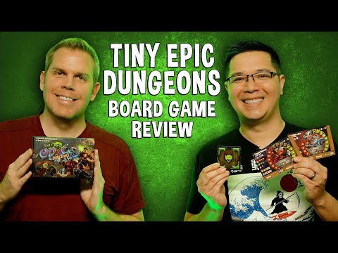 Review of Tiny Epic Dungeons - Cooperative Dungeon Crawler Board Game