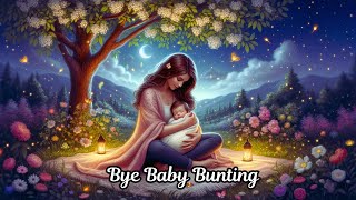 Bye Baby Bunting - Soothing Lullaby for Sweet Dreams | Relaxing Baby Sleep Music &amp; Nursery Rhyme