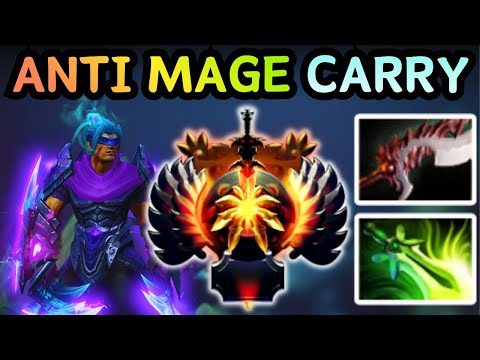 🔥 NEW PATCH 7.40b ANTI MAGE CARRY ENEMIES I NEED MANA !! | DOTA 2 GAMEPLAY 🔥